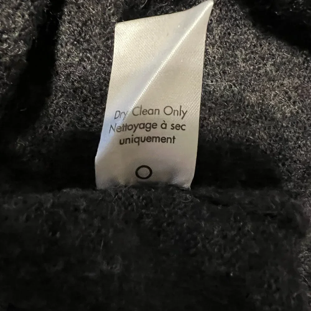 Felted Floral design Cardi by Saccharine of New York size L - Picture 8 of 11